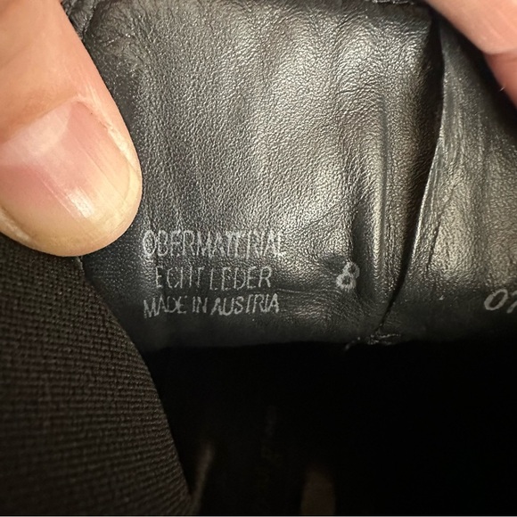 Paul Green Black Jules Block Heel Chelsea Boot Women Size EU 8 US 10.5 Pull On - Picture 11 of 12